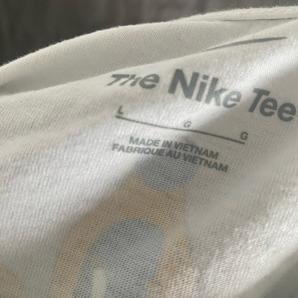 Mens white Lebron James graphic long sleeve tshirt size L - Picture 5 of 5